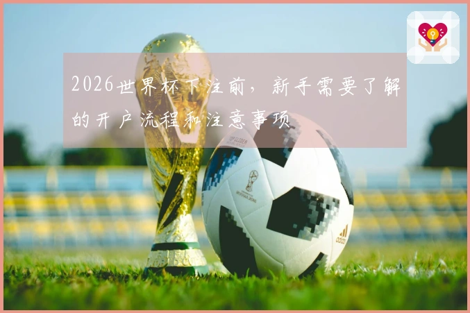 2026世界杯下注前，新手需要了解的开户流程和注意事项